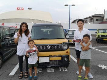 スペーシアギアご納車です！！